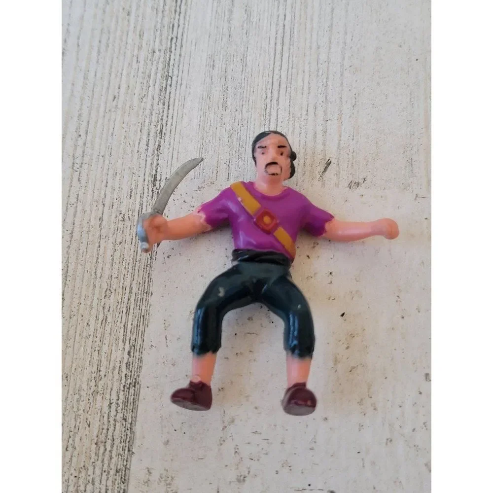 Purple pirate crew mate scary villain‎ toy figure
